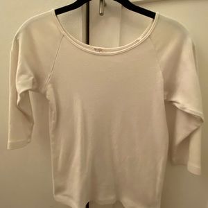 Brandy Melville John Galt white shirt